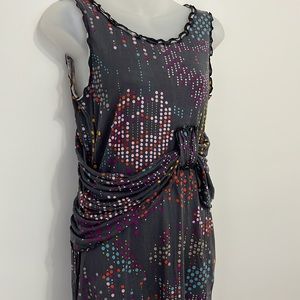 M Missoni silk sleeveless dress